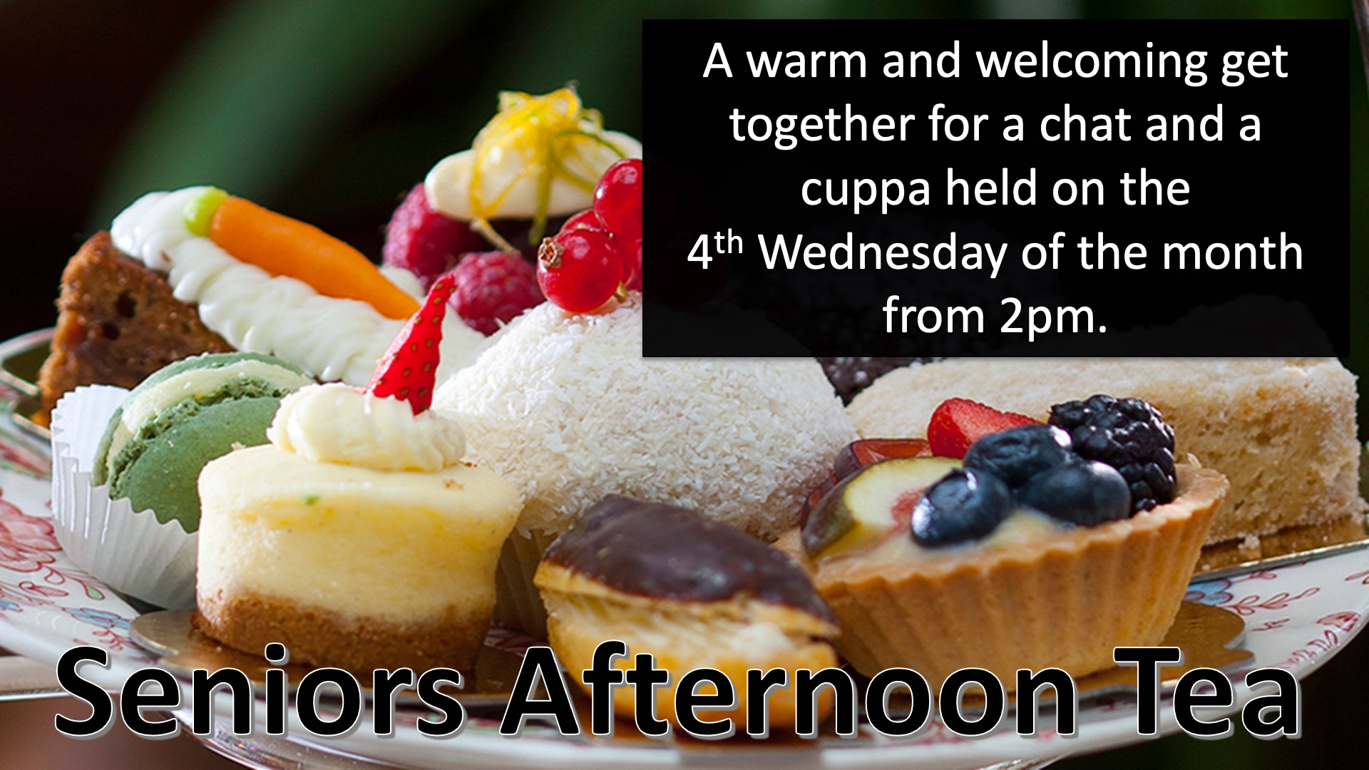 Seniors Afternoon Tea